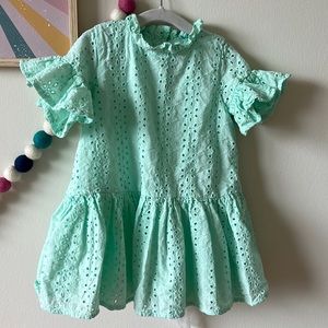 JANIE AND JACK Flatter sleeve dress